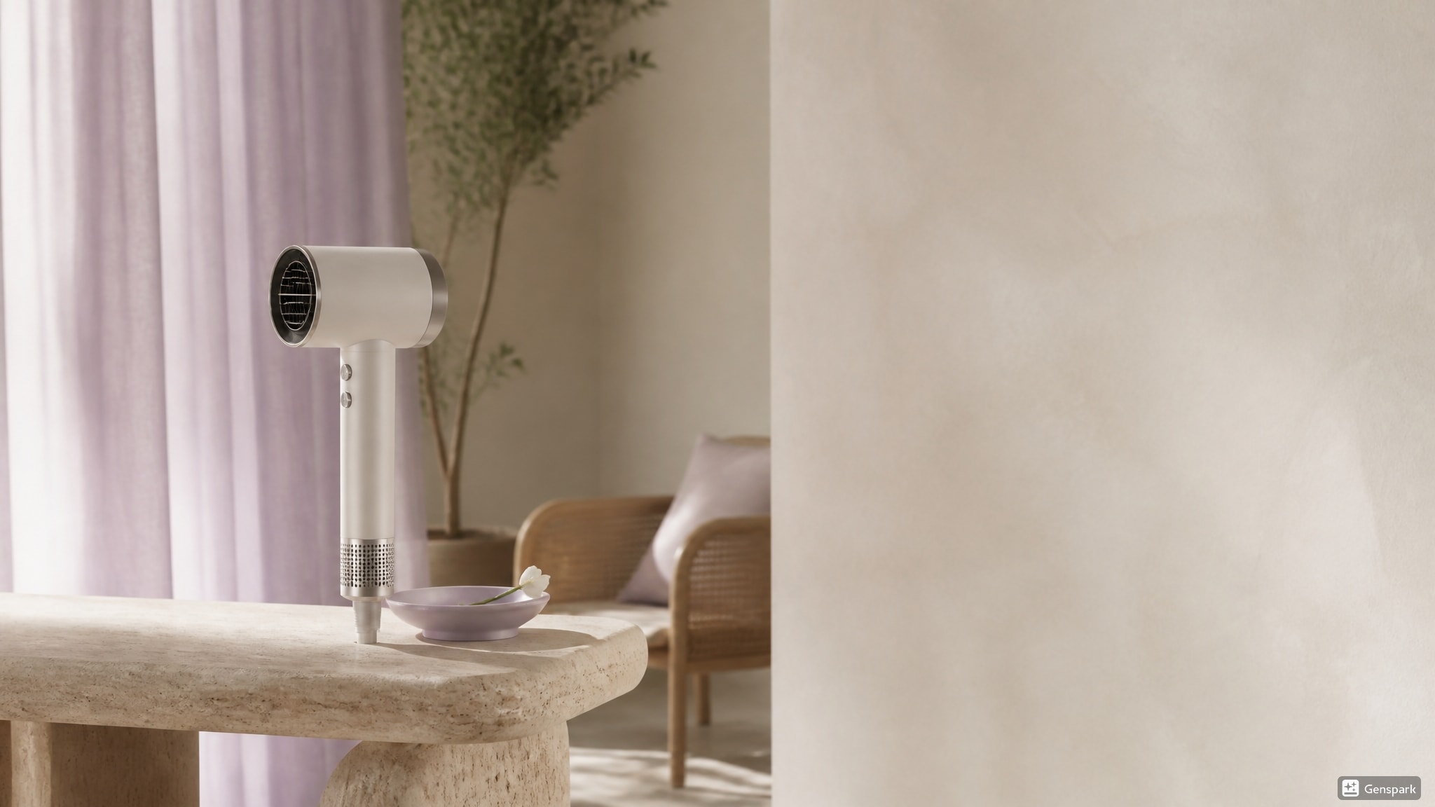 BRYVO hair dryer lifestyle